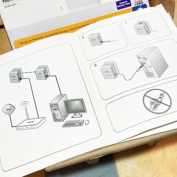 NETGEAR 85MBPS POWERLINE NETWORK ADAPTER KIT - XETB1001 - Picture 8 of 8